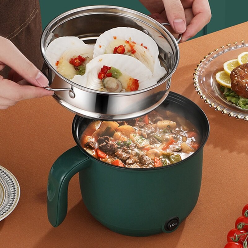 129 Capacity Home Cooking Pot Multifunctional Rice Cooker Non Stick Pan Safety Material Potable Stockpot  Electrice