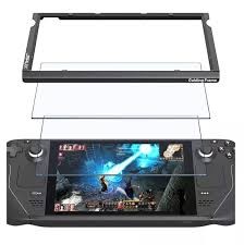 [2 Pack] JSAUX ROG Ally X Screen Protector Matte Tempered Glass with Alignment Frame