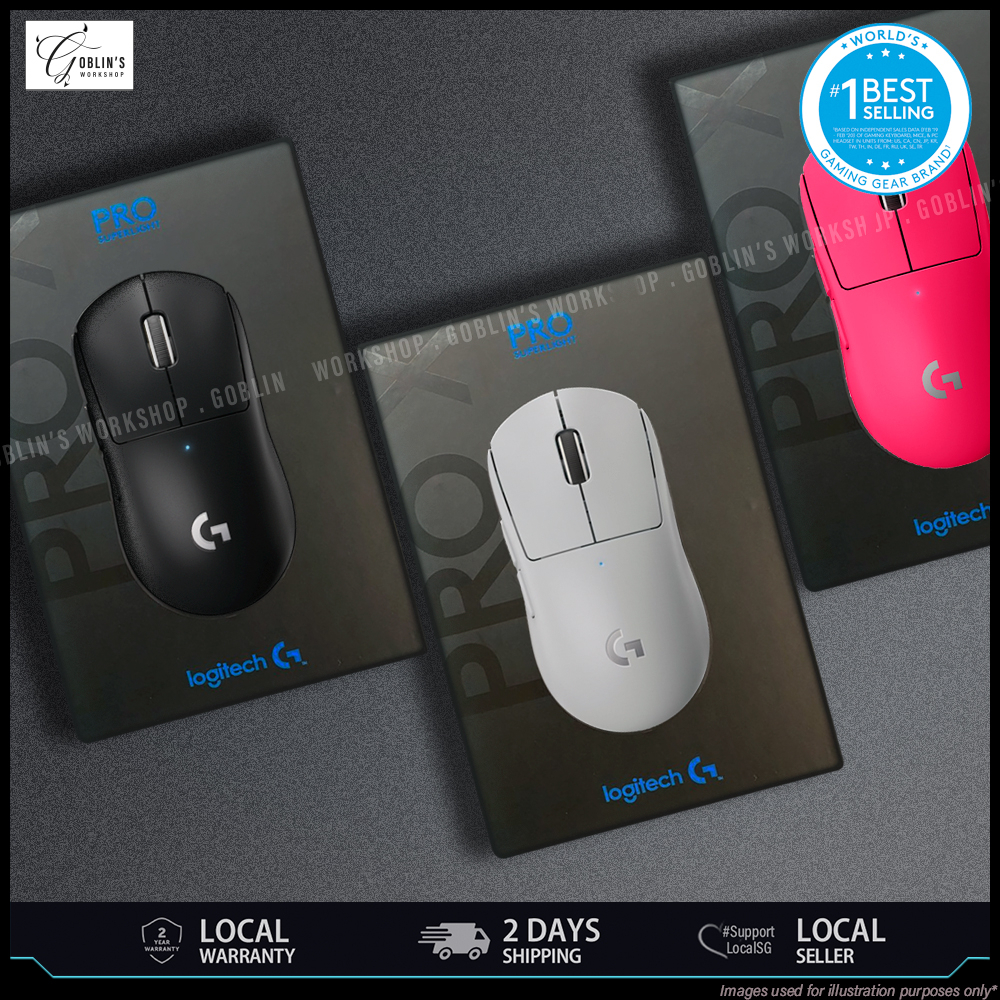 Logitech G PRO X Superlight Ultra lightweight Wireless Gaming Mouse