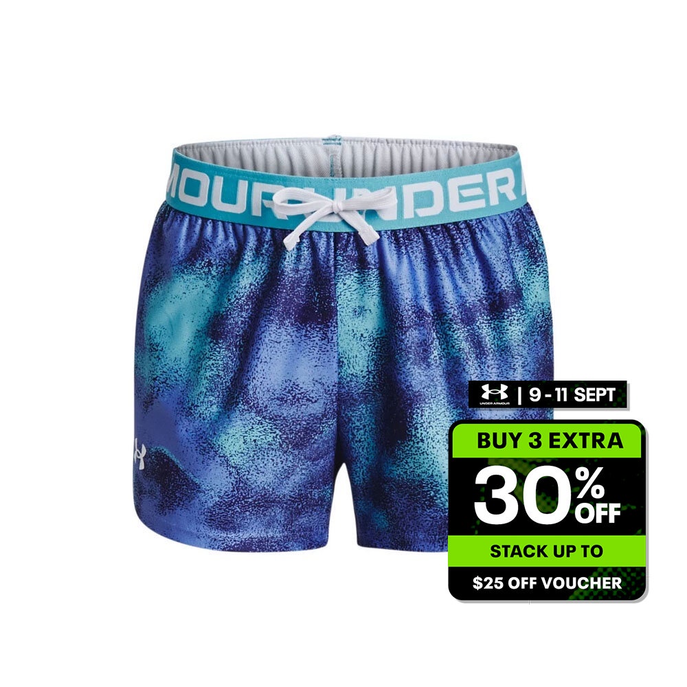 Under Armour UA Girls&#039; Play Up Printed Shorts