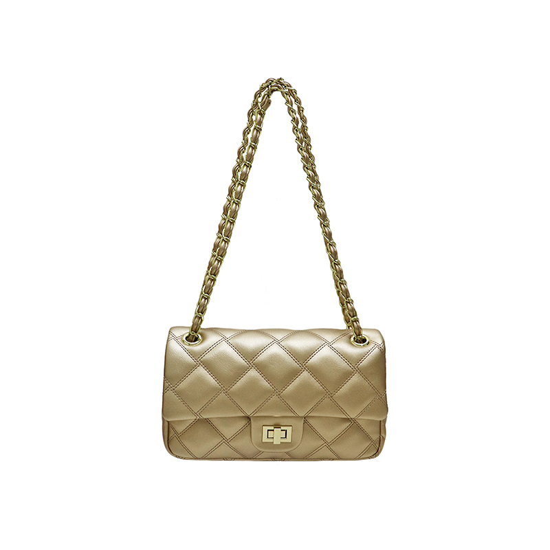 Carlo Rino Quilted M Shoulder Bag 35452-006