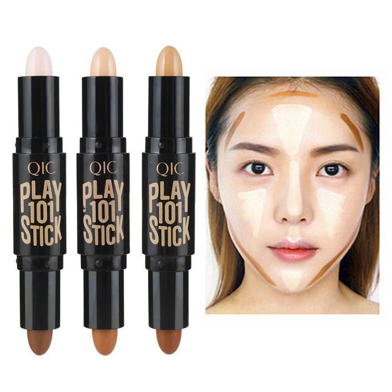 Cocute Double-end 2 in 1 Contour Stick Highlighter Bronzer